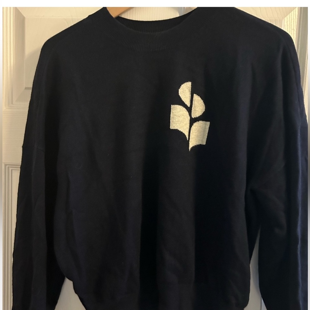 Isabel Étoile Marant Navy Sweater. XS (34)